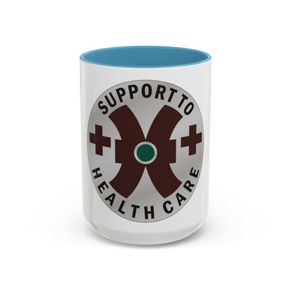 16 Medical Battalion (U.S. Army) Accent Coffee Mug