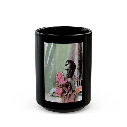 Coming Home, The Saturday Evening Post, June 11, 1964 - Black Coffee Mug-15oz-Go Mug Yourself