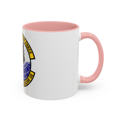 87th Aerospace Medicine Squadron (U.S. Air Force) Accent Coffee Mug