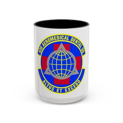 436th Aeromedical Dental Squadron (U.S. Air Force) Accent Coffee Mug