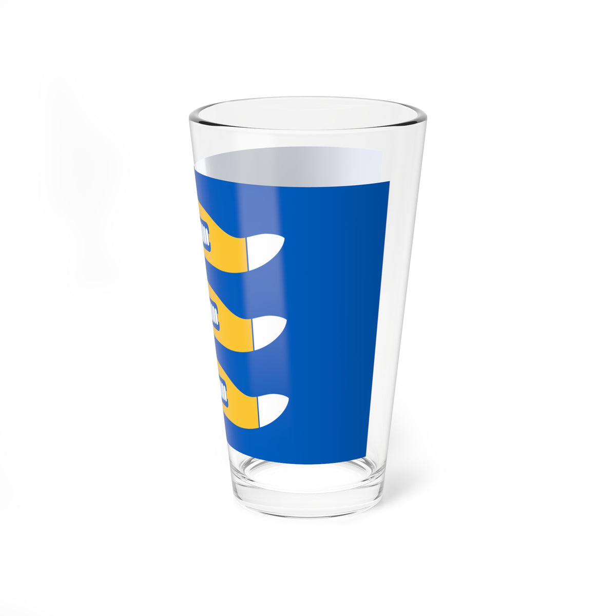 Hyvinkää.lippu (Finland) Pint Glass 16oz