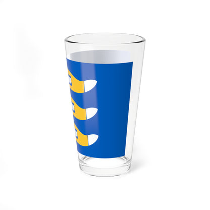 Hyvinkää.lippu (Finland) Pint Glass 16oz