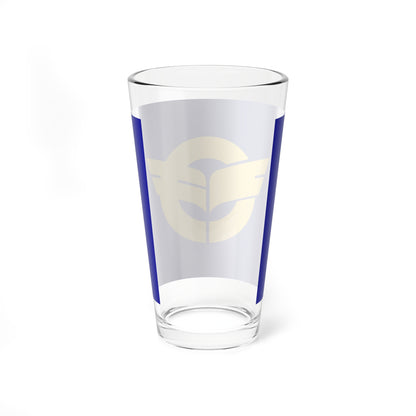 Flag of Kin Okinawa (Japan) Pint Glass 16oz