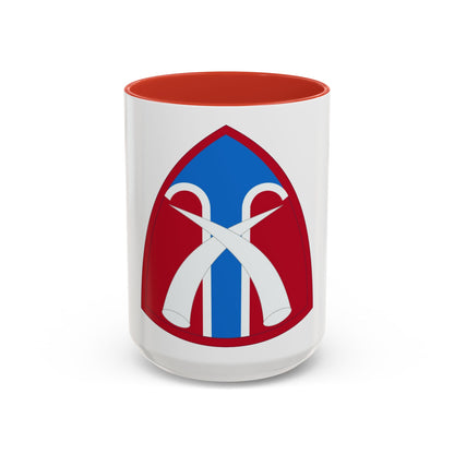USA Support Thailand (U.S. Army) Accent Coffee Mug