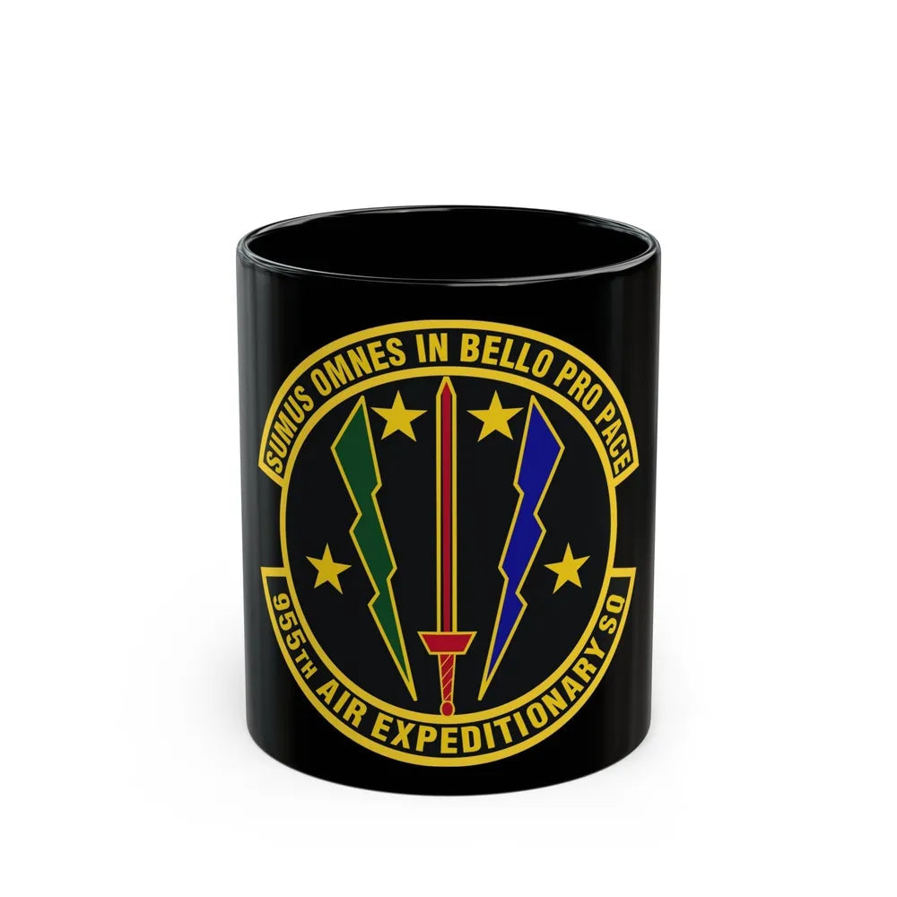 955th Air Expeditionary Squadron (U.S. Air Force) Black Coffee Mug-11oz-Go Mug Yourself