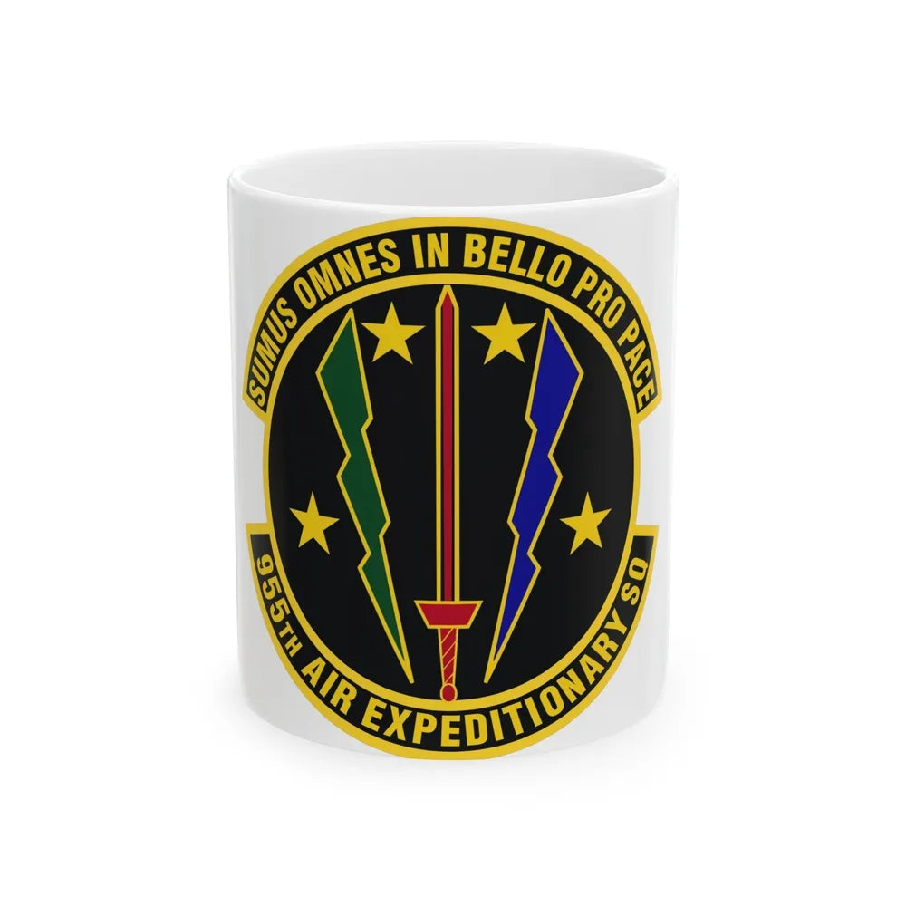 955th Air Expeditionary Squadron (U.S. Air Force) White Coffee Mug-11oz-Go Mug Yourself