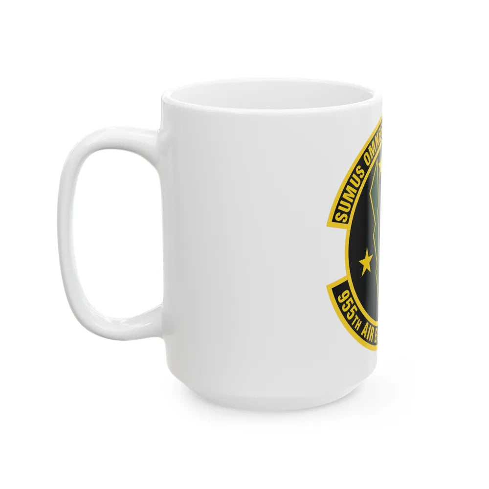 955th Air Expeditionary Squadron (U.S. Air Force) White Coffee Mug-Go Mug Yourself