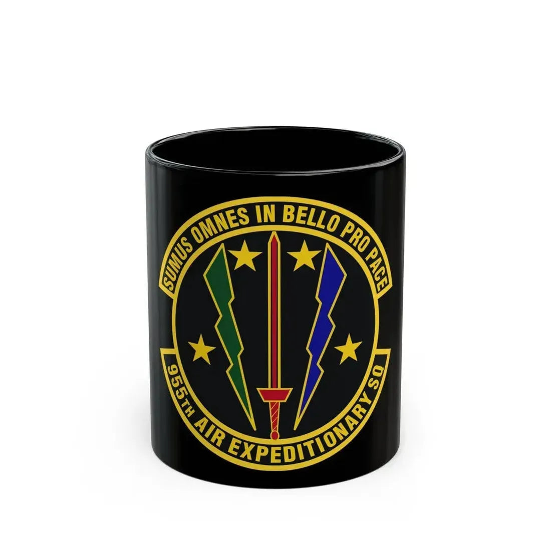 955th Air Expeditionary Squadron (U.S. Air Force) Black Coffee Mug 11oz - Go Mug Yourself