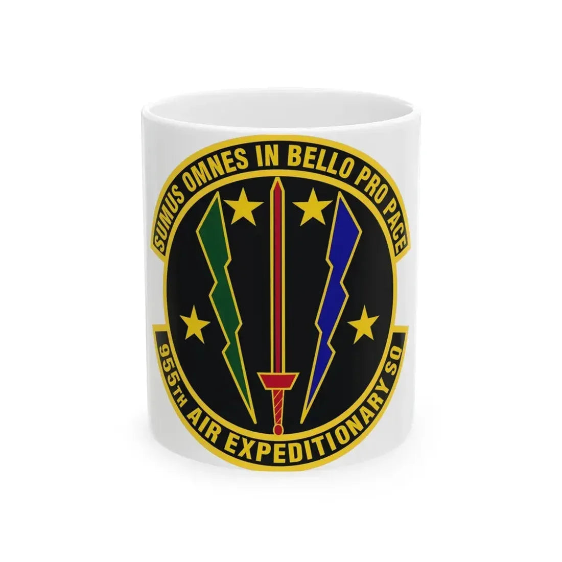 955th Air Expeditionary Squadron (U.S. Air Force) White Coffee Mug 11oz - Go Mug Yourself