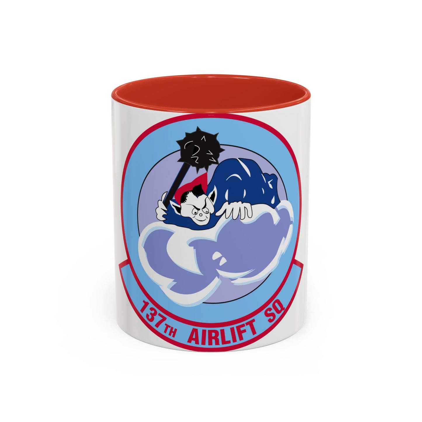 137 Airlift Squadron (U.S. Air Force) Accent Coffee Mug