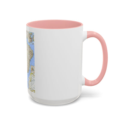 South America - Eastern (1962) (Map) Accent Coffee Mug