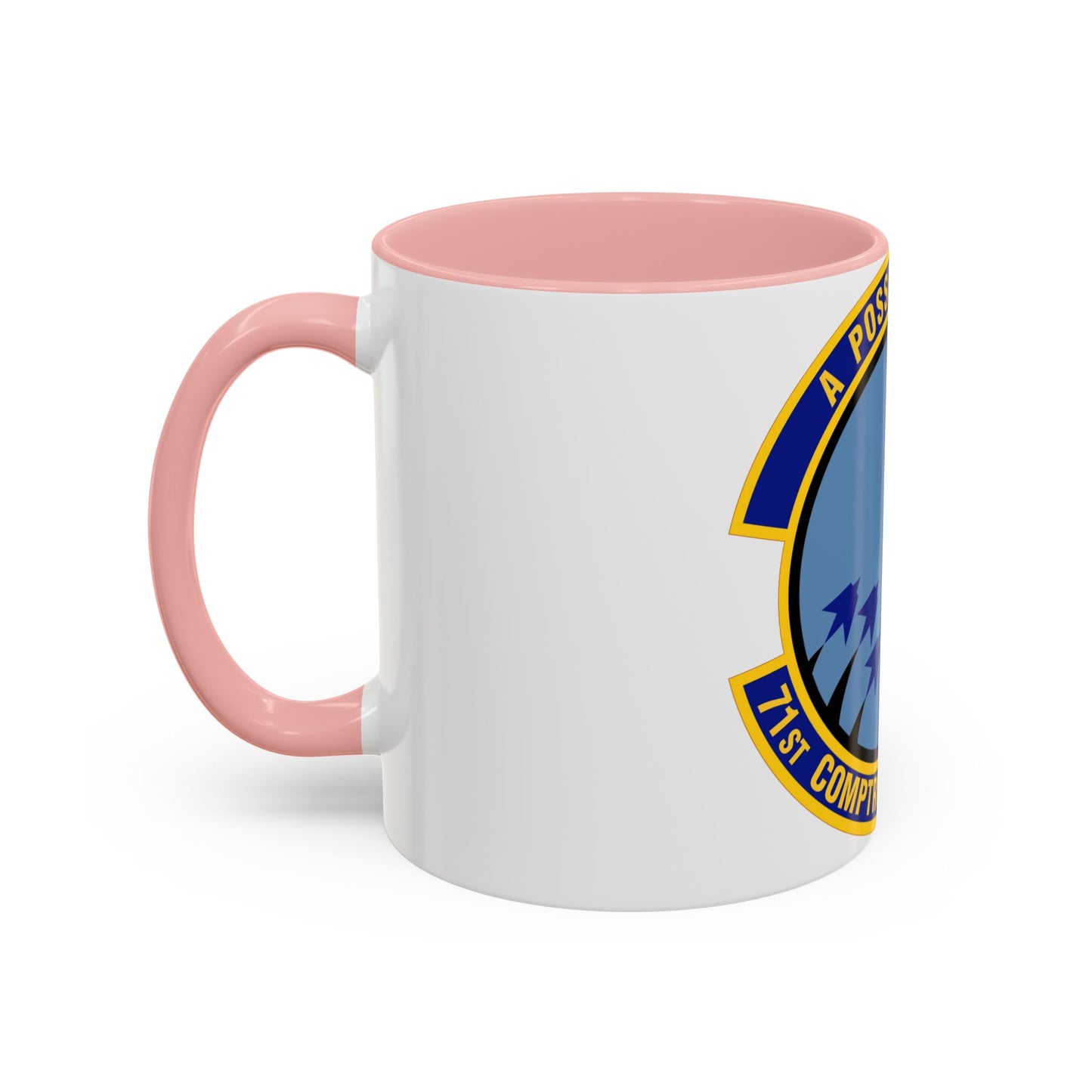 71st Comptroller Squadron (U.S. Air Force) Accent Coffee Mug