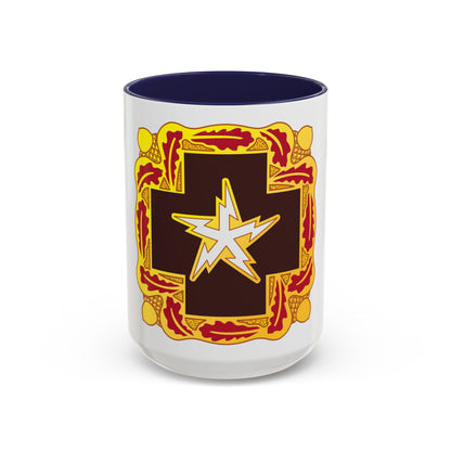 345 Medical Battalion (U.S. Army) Accent Coffee Mug