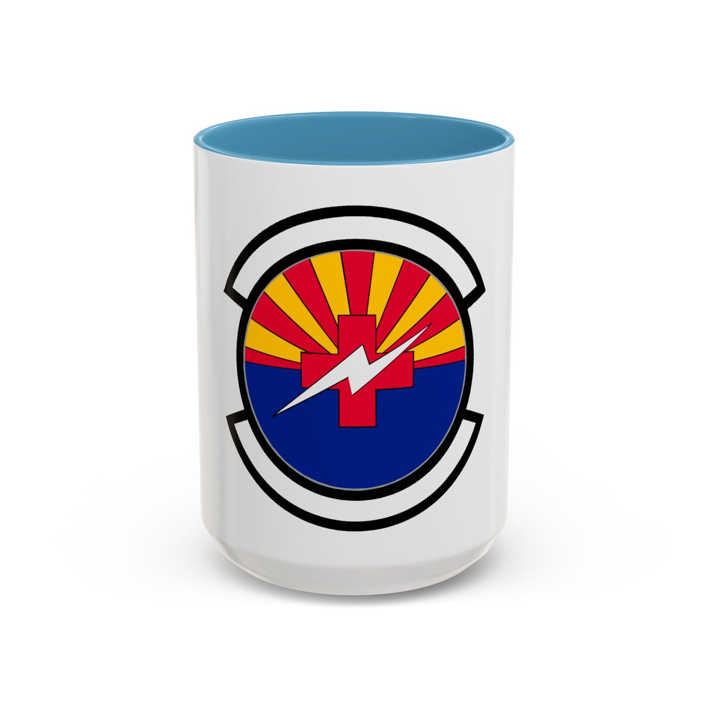 355 Healthcare Operations Squadron ACC (U.S. Air Force) Accent Coffee Mug
