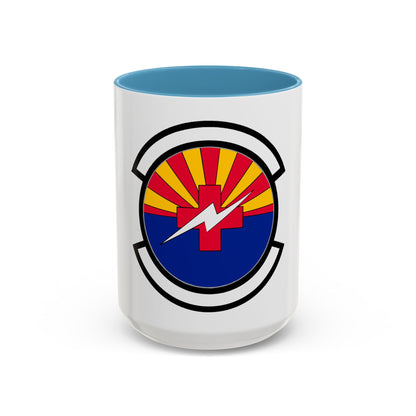 355 Healthcare Operations Squadron ACC (U.S. Air Force) Accent Coffee Mug
