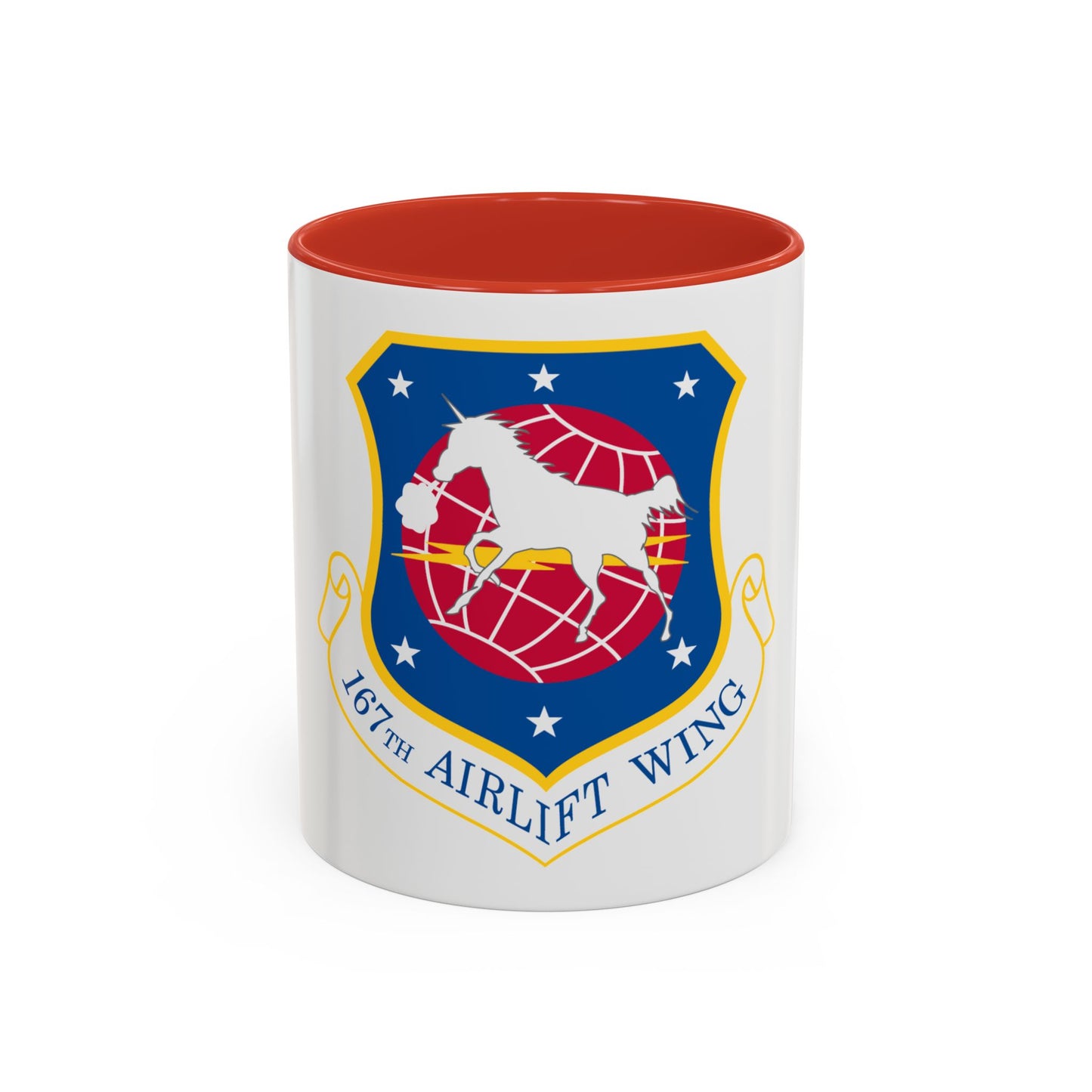 167th Airlift Wing (U.S. Air Force) Accent Coffee Mug