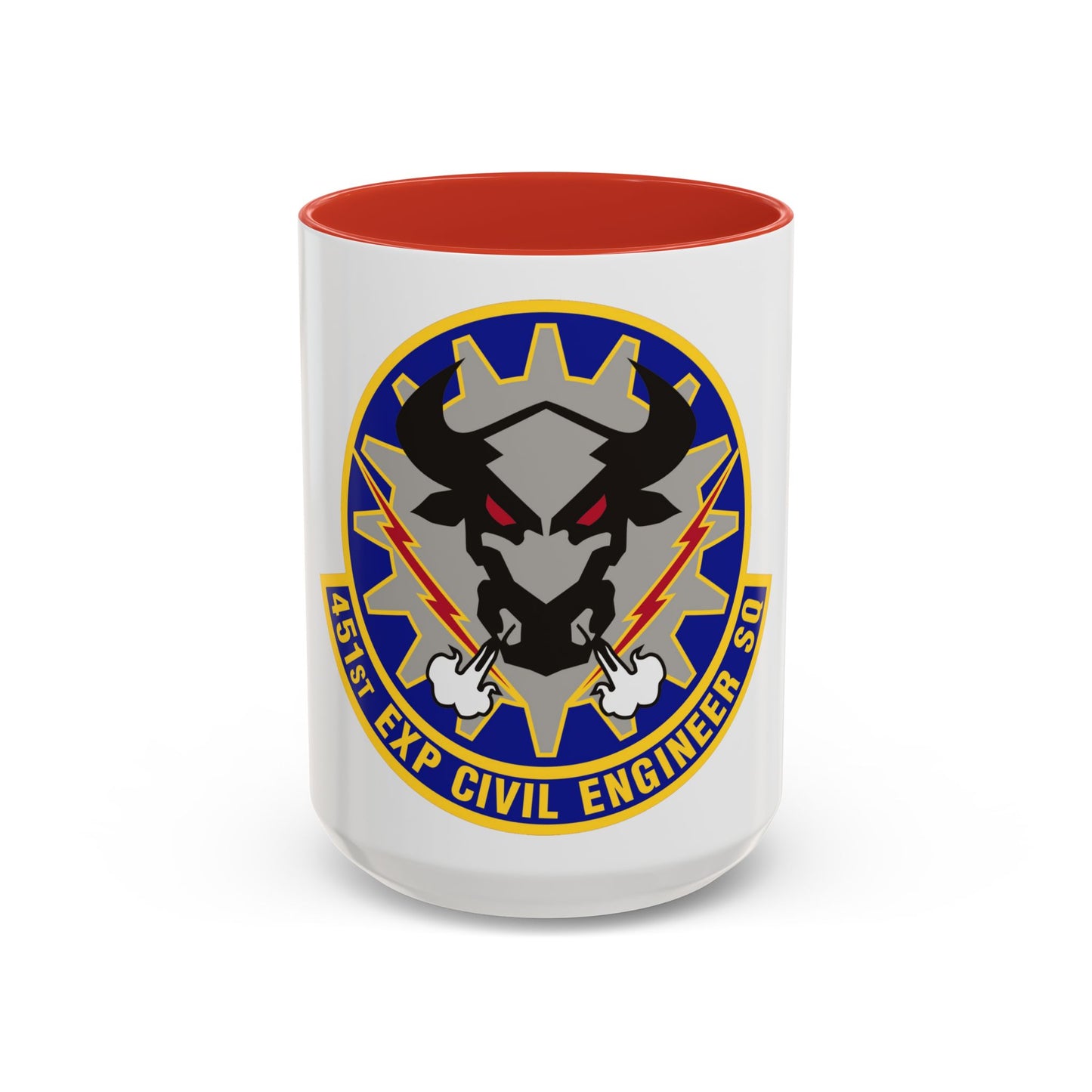 451st Expeditionary Civil Engineer Squadron (U.S. Air Force) Accent Coffee Mug