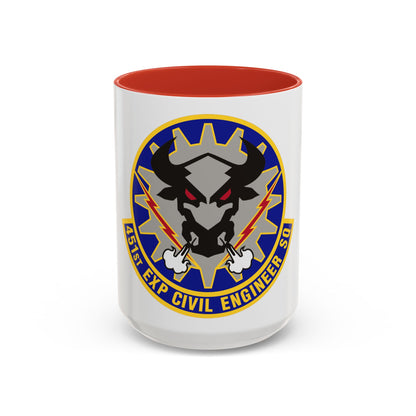 451st Expeditionary Civil Engineer Squadron (U.S. Air Force) Accent Coffee Mug
