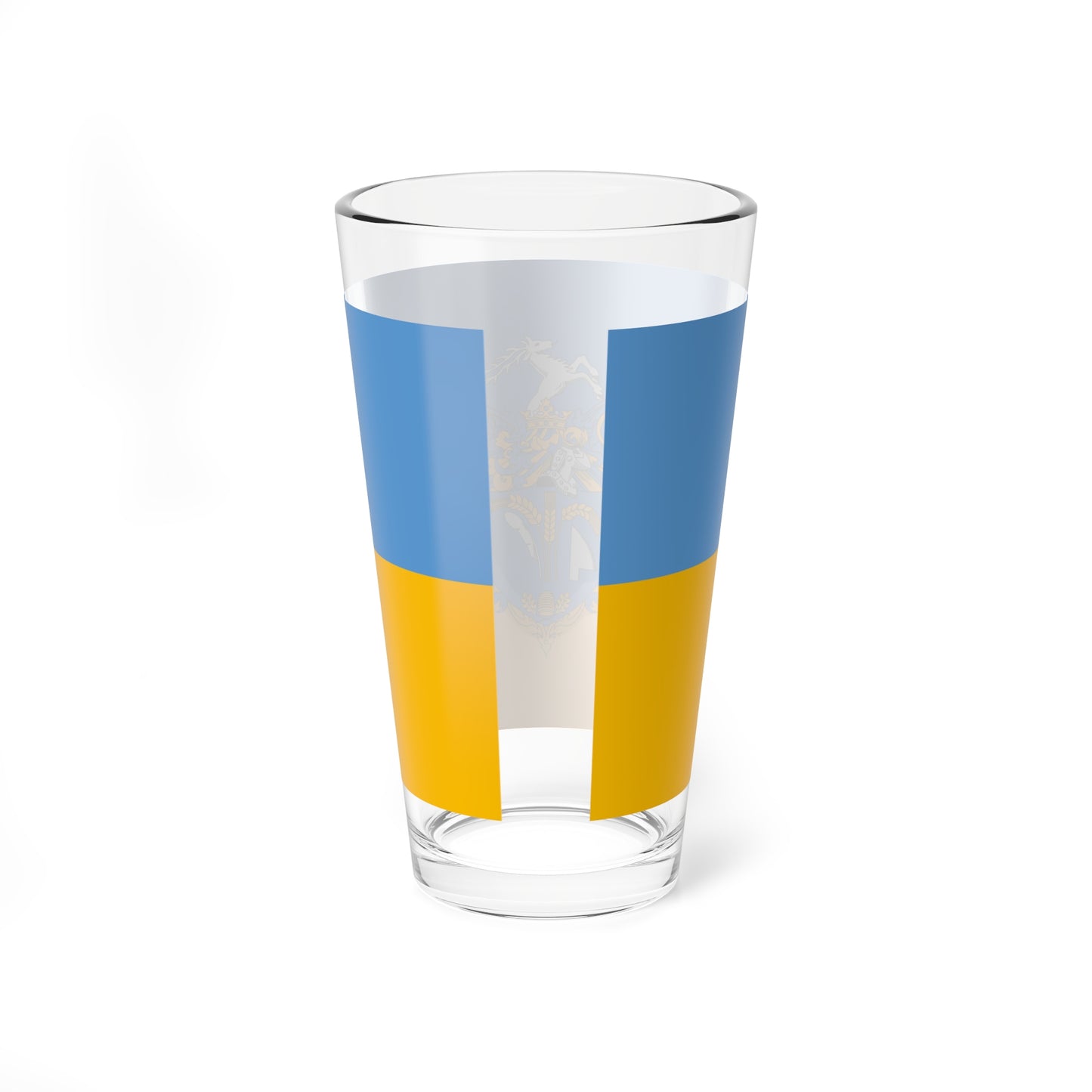 Flag of Bicske (Hungary) Pint Glass 16oz