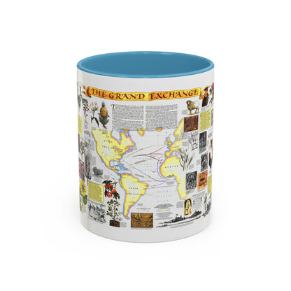 The Grand Exchange (1992) (Map) Accent Coffee Mug