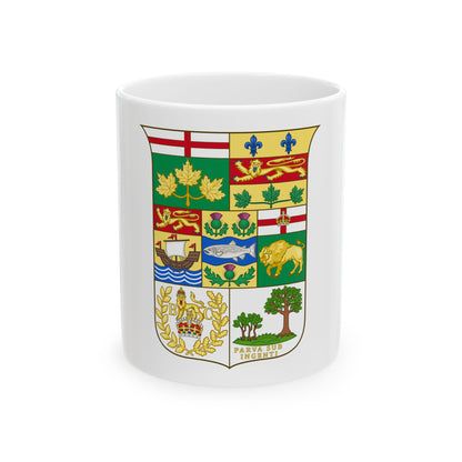 Arms of Canada 1873 - White Coffee Mug