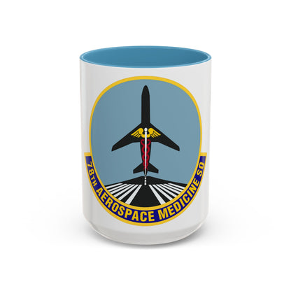 78th Aerospace Medicine Squadron (U.S. Air Force) Accent Coffee Mug