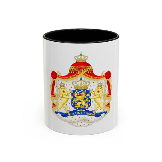 Royal coat of arms of the Netherlands (1815-1907) - Accent Coffee Mug
