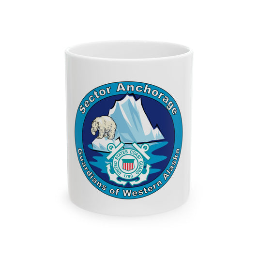 USCG Sector Anchorage (U.S. Coast Guard) White Coffee Mug