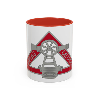 69 Engineer Company (U.S. Army) Accent Coffee Mug
