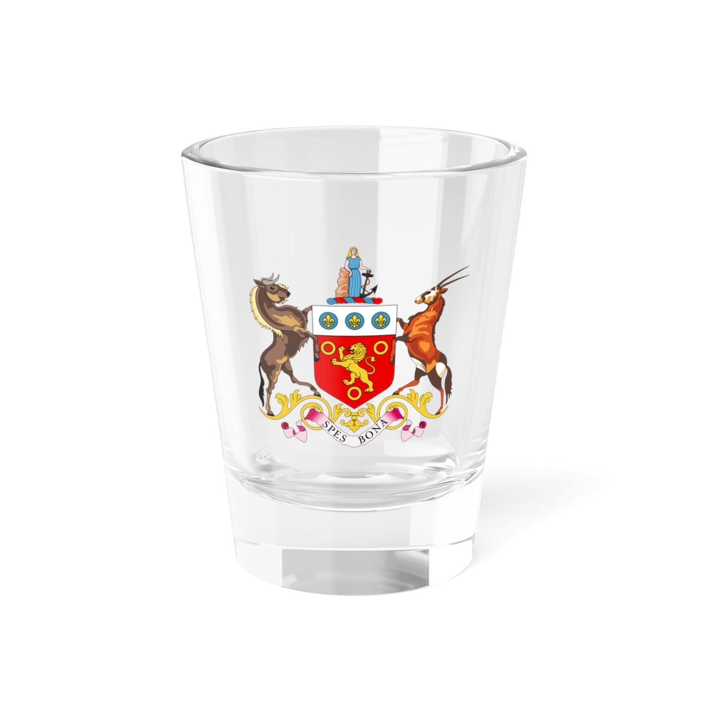 Coat of arms of the Cape Colony 1876-1994 - Shot Glass 1.5oz