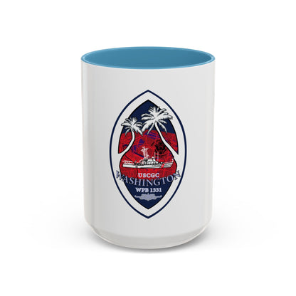 USCG Washington WPB 1331 (U.S. Coast Guard) Accent Coffee Mug