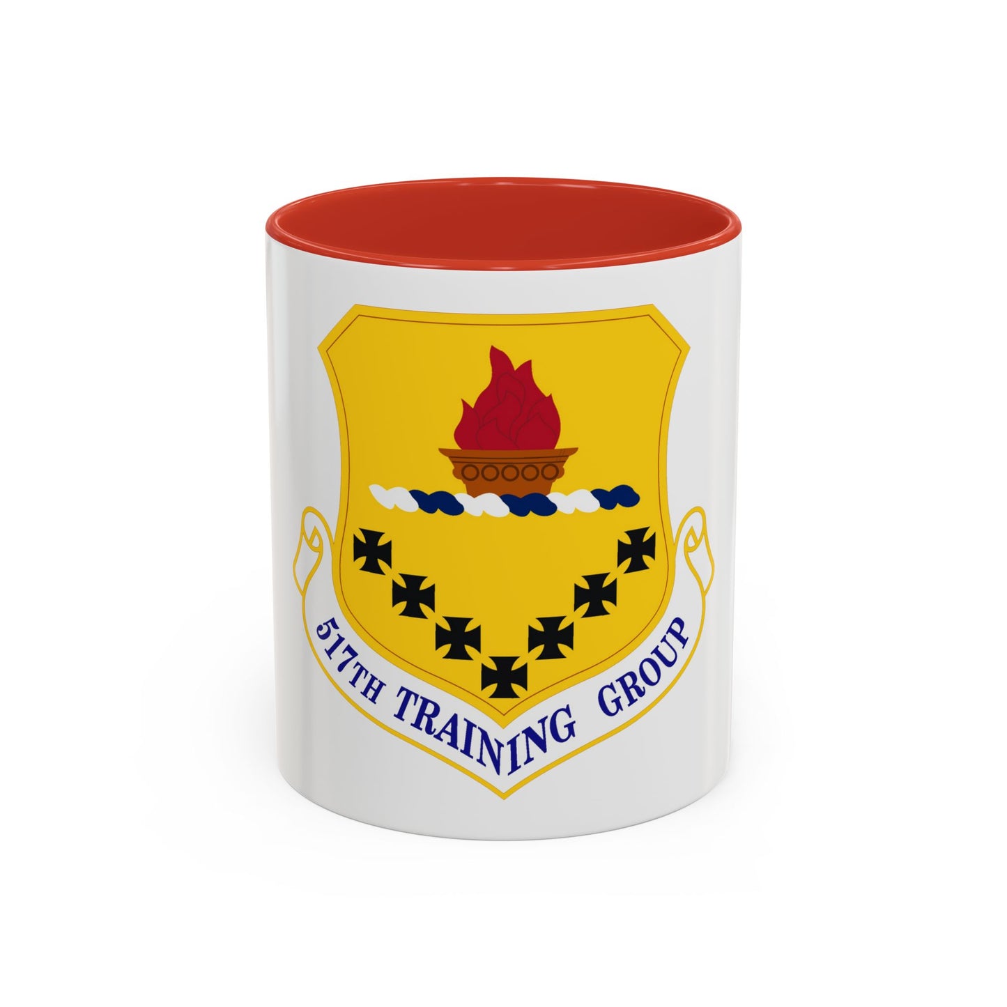 517 Training Group AETC (U.S. Air Force) Accent Coffee Mug