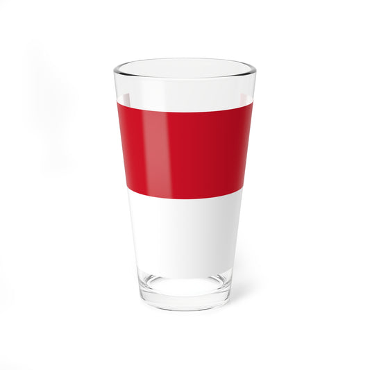 Flag of Esztergom 1941 (Hungary) Pint Glass 16oz