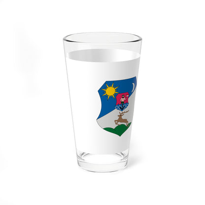 Flag of Miszla (Hungary) Pint Glass 16oz