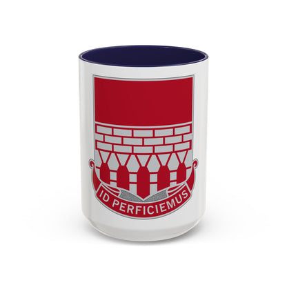 12 Engineer Battalion (U.S. Army) Accent Coffee Mug