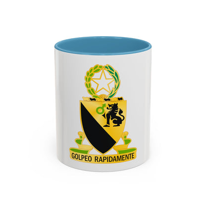 124 Cavalry Regiment (U.S. Army) Accent Coffee Mug