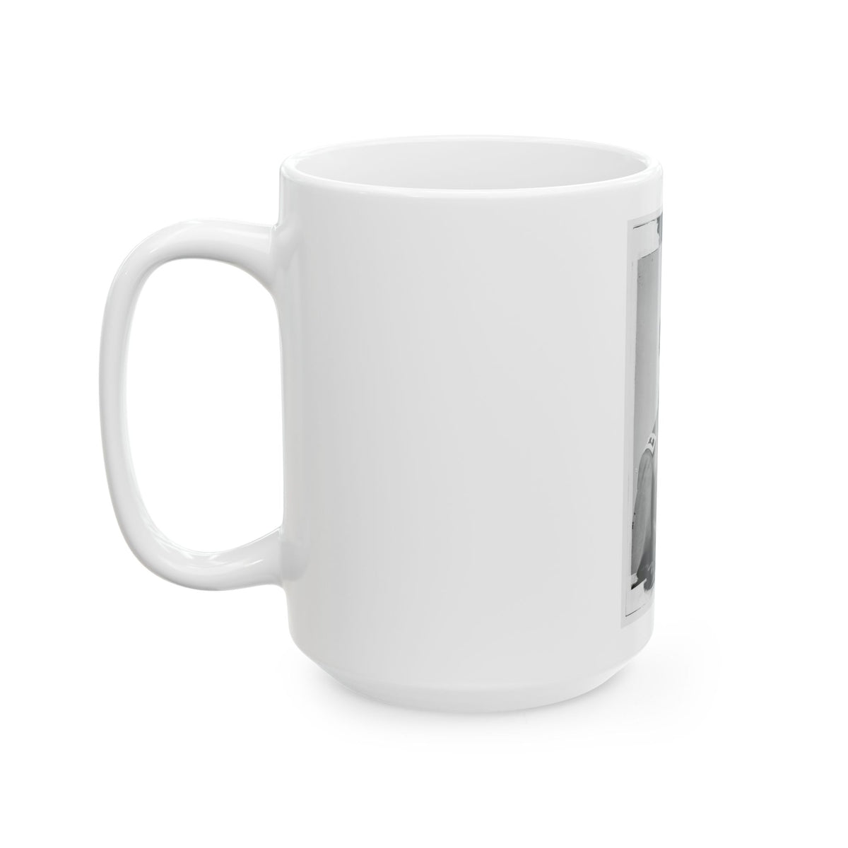 Portrait Of Maj. Gen. Daniel E. Sickles, Officer Of The Federal Army (U.S. Civil War) White Coffee Mug