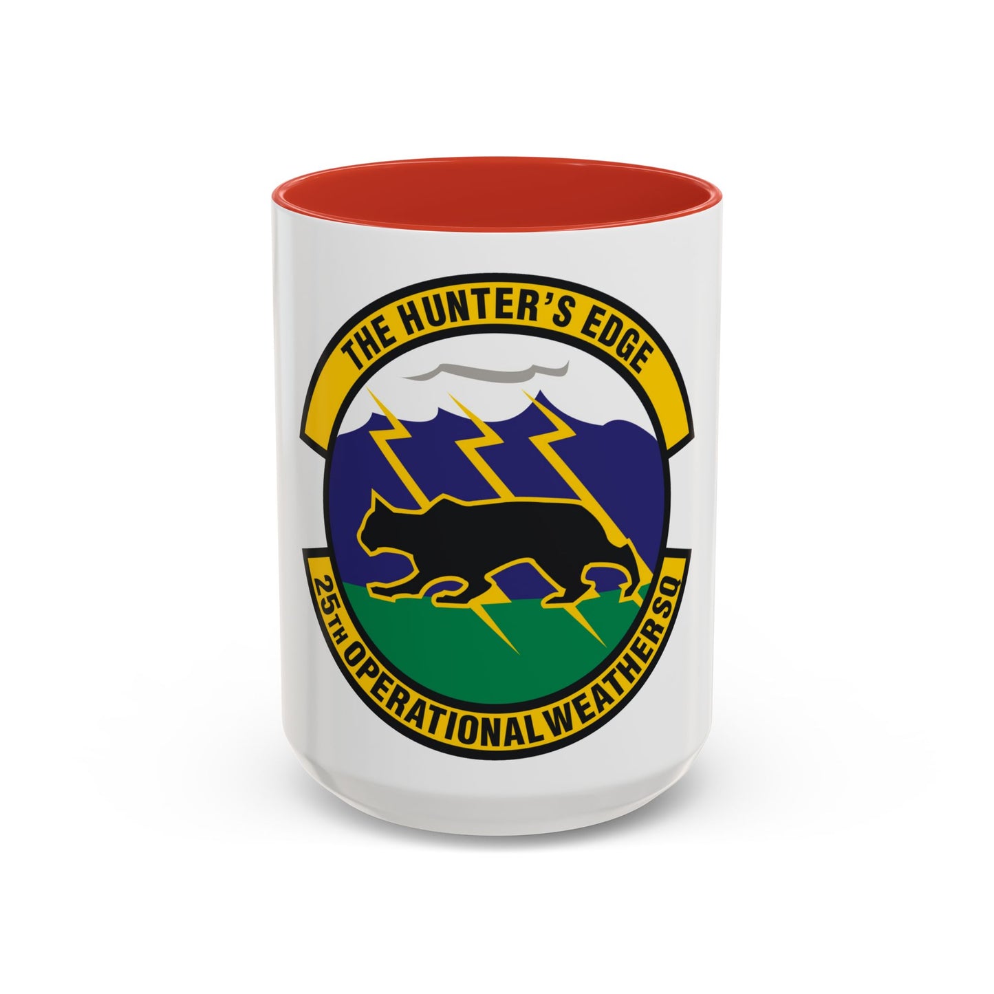 25th Operational Weather Squadron (U.S. Air Force) Accent Coffee Mug