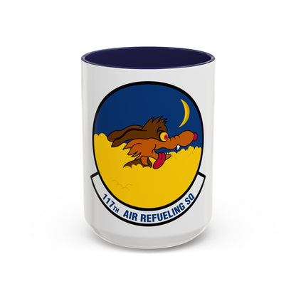 117 Air Refueling Squadron (U.S. Air Force) Accent Coffee Mug