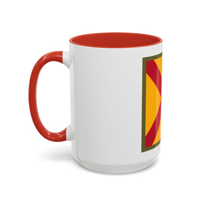 US 63rd Cavalry Division (U.S. Army) Accent Coffee Mug