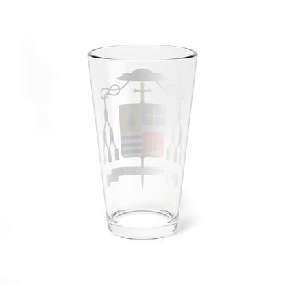 Escudo de Antonio Ceballos Atienza (Spain) (Coat of Arms) Pint Glass 16oz