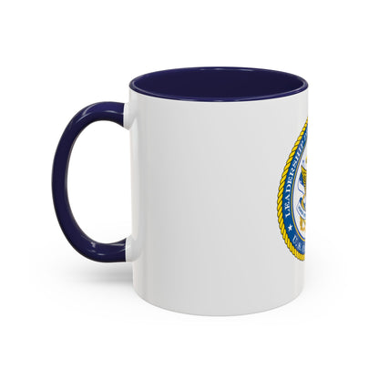 USCG LDC (U.S. Coast Guard) Accent Coffee Mug