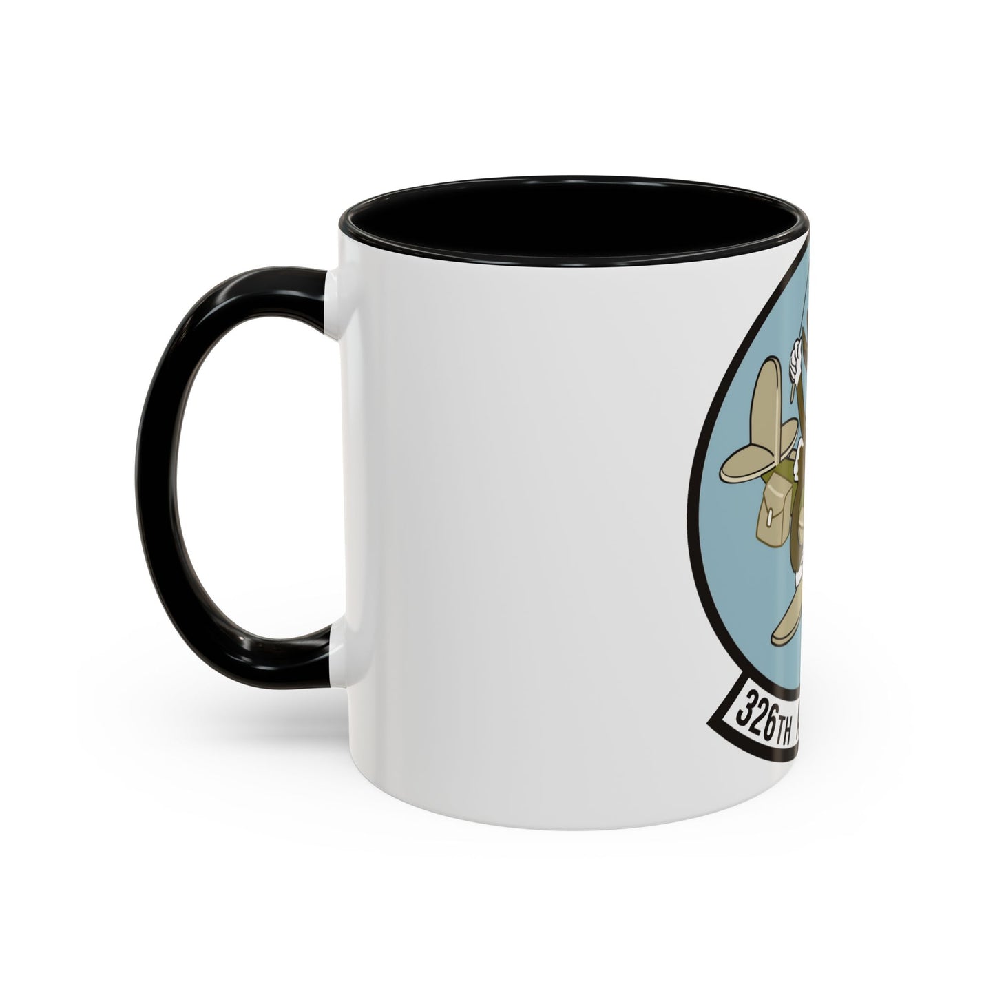 Tasse à café décorative du 326e escadron de transport aérien (US Air Force)