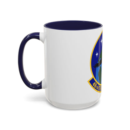 46th Test Squadron (U.S. Air Force) Accent Coffee Mug