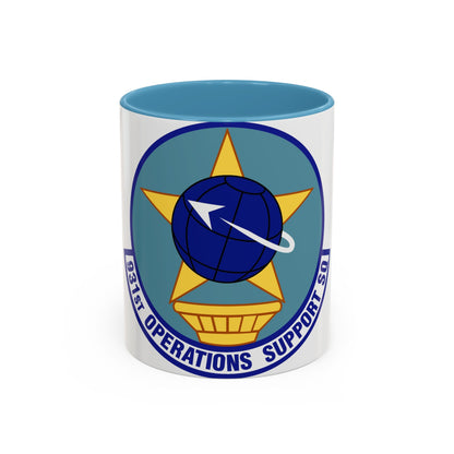 931st Operations Support Squadron (U.S. Air Force) Accent Coffee Mug