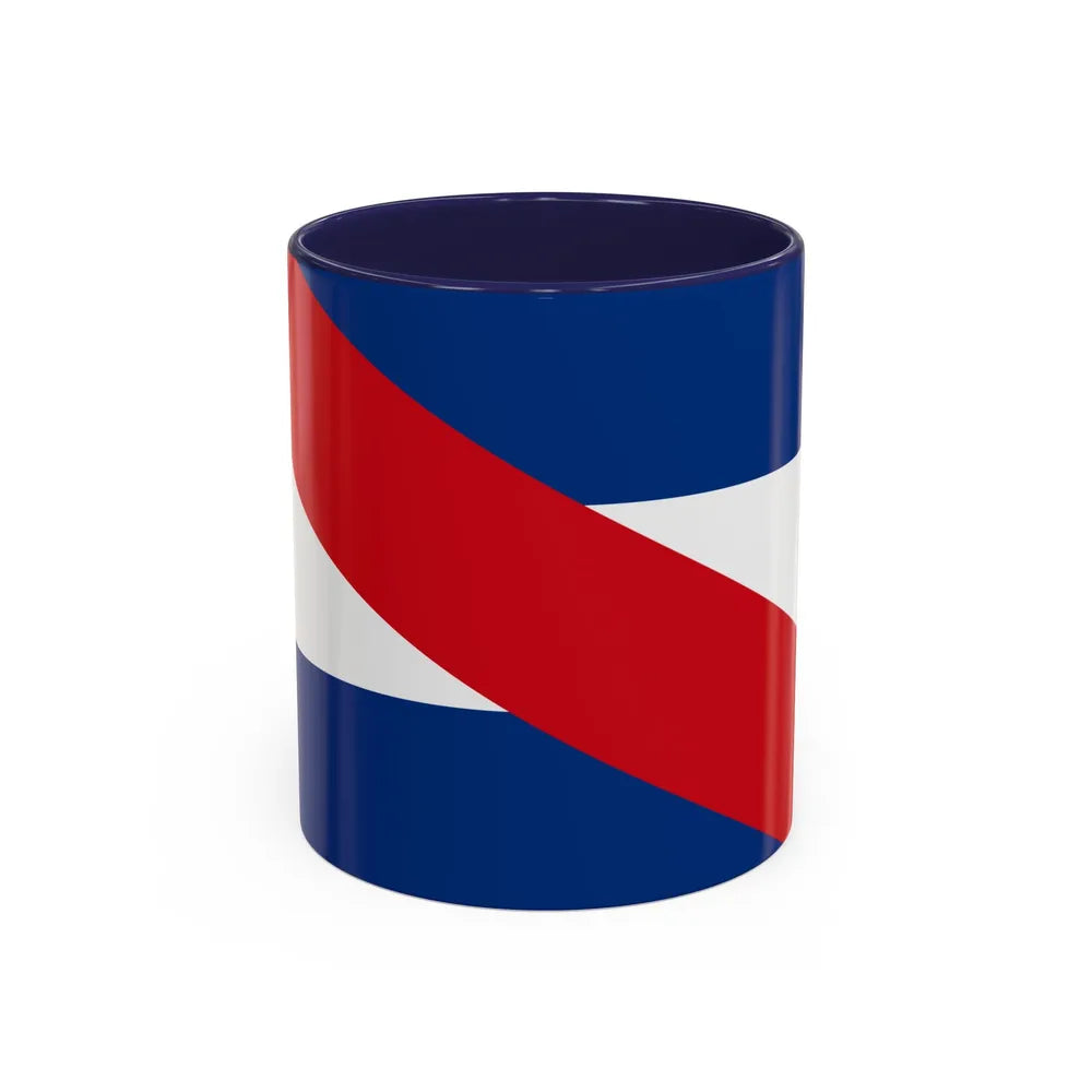 Flag of Federalist Party - Accent Coffee Mug-11oz-Navy-Go Mug Yourself