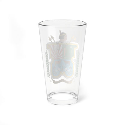 Escudo Municipal de Urumita - La Guajira (Colombia) (Coat of Arms) Pint Glass 16oz