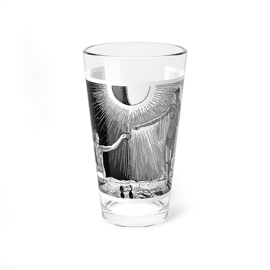Illustration by Rockwell Kent, 1927 (2) - Pint Glass 16oz
