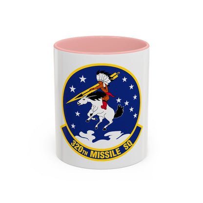 320 Missile Squadron AFGCS (U.S. Air Force) Accent Coffee Mug