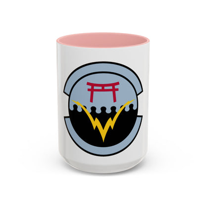 374 Communications Squadron PACAF (U.S. Air Force) Accent Coffee Mug